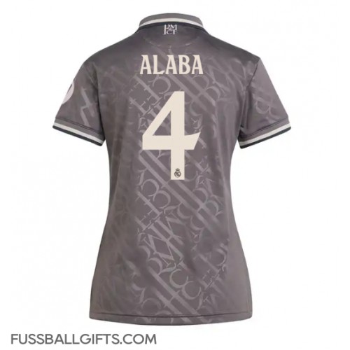 Real Madrid David Alaba #4 Fußballbekleidung 3rd trikot Damen 2024-25 Kurzarm